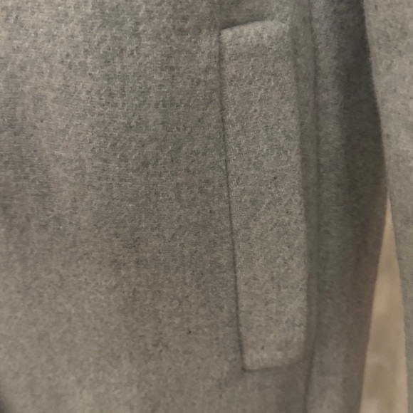 NWT J Crew Factory Light Gray City Coat Size 8 - Picture 5 of 10